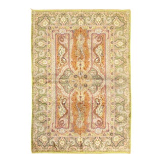 Pasargad DC Exquisite Design Paris Palace Fine Power Loom V.Silk Rug For Sale