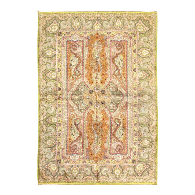 Pasargad DC Exquisite Design Paris Palace Fine Power Loom V.Silk Rug For Sale