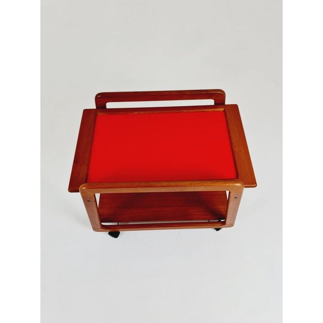 Vintage Danish Trolley in Teak from Sika Mobler, 1960s For Sale - Image 14 of 18