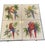 Italian Contemporary Hand-Painted Ceramic Tile Parrot Bistro Table For Sale - Image 4 of 12