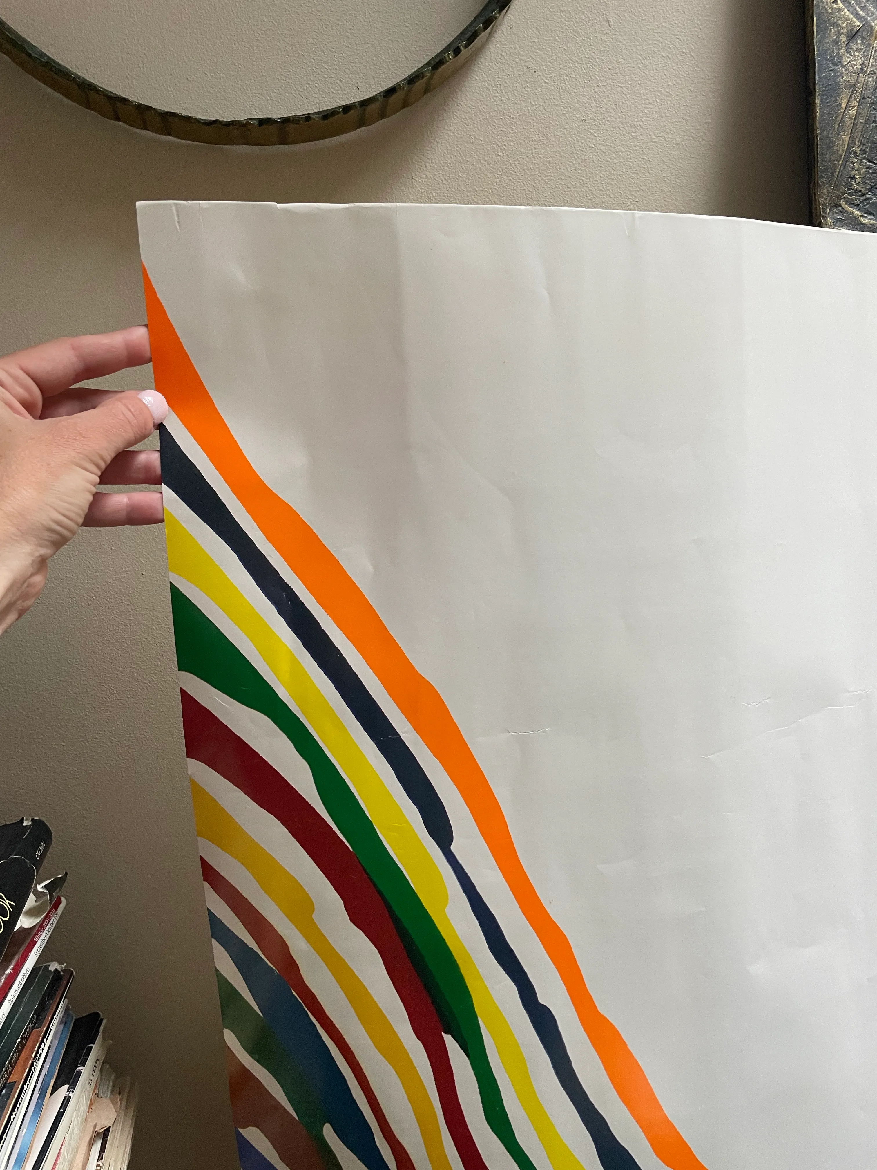Vintage Morris Louis Metropolitan Museum of Art Poster | Chairish