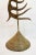 Bird of Paradise? Cockatoo? Phoenix? Stylized carving from exotic wood, perhaps rosewood? Stands an imposing 5 feet tall.