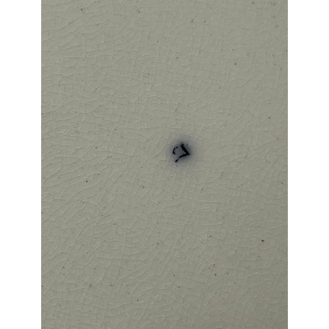 Circa 1850s John Ridgway & Co. Pattern 6/774 "Mauritius" Print Dinner Plate For Sale In Los Angeles - Image 6 of 6