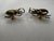 Pair of Vintage Victorian Revival Solid Brass Beetle Cabinet Knobs Hardware For Sale - Image 9 of 12