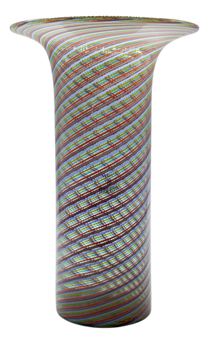 Murano Glass Vase by Lino Tagliapietra for Effetre International, Italy, 1980s