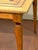 Spanish Colonial Revival Marquetry Farmhouse Dining Table, Compass Star Inlay For Sale - Image 9 of 14
