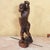 Vintage Hand-Carved Filipino Igorot Warrior Wood Sculpture – 23” For Sale - Image 18 of 18