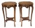 Late 19th Century Louie XV -Style Pair of Pedestal Tables For Sale