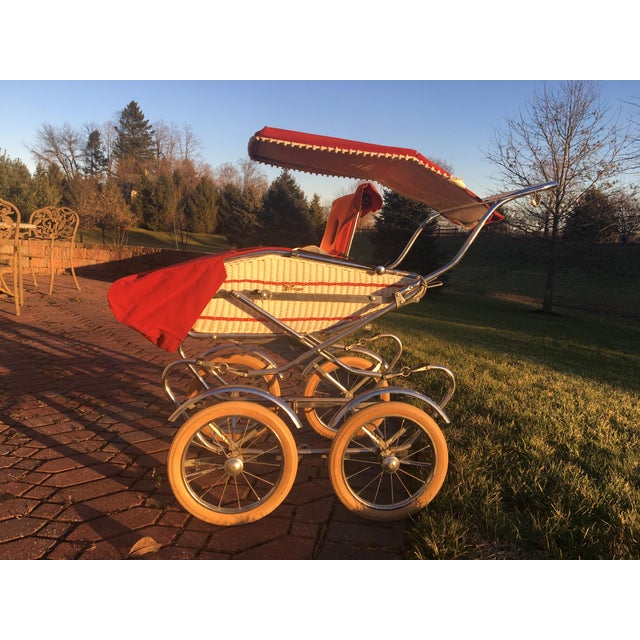 1970 Vintage Peg Perego Pram Chairish