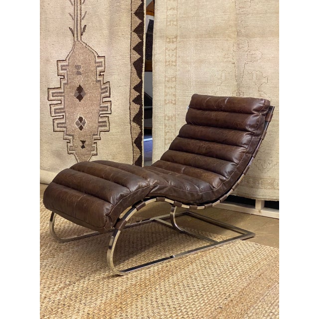 Timothy Oulton Oviedo Modern Leather Chair For Sale - Image 13 of 13