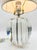 Late 20th Century Solid Crystal Apple Lamp For Sale - Image 4 of 4