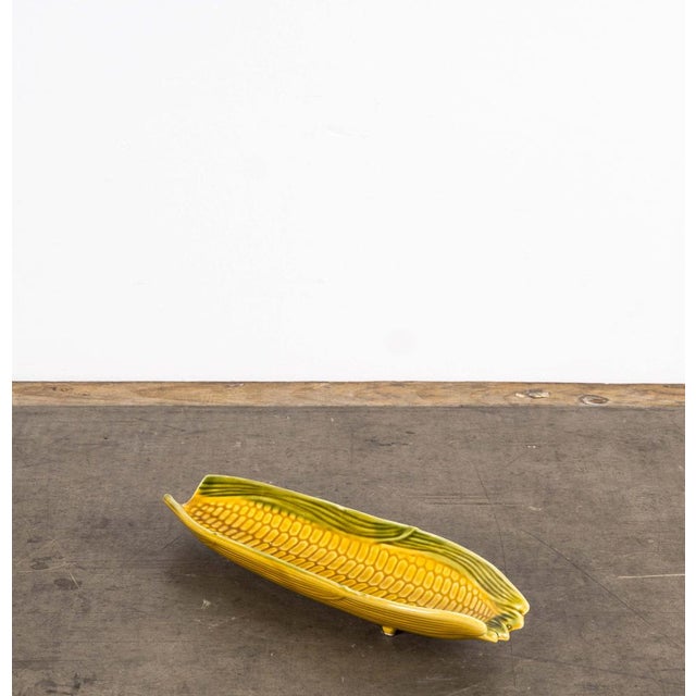 Ceramic Corn Plates, 1950s, Set of 4 For Sale - Image 6 of 13