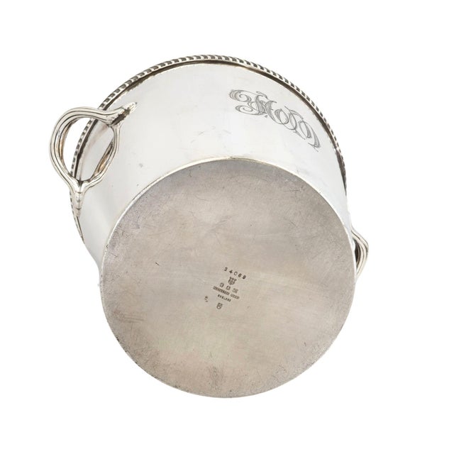 Late 19th Century Antique Elkington Silverplate Champagne Bucket For Sale - Image 5 of 6