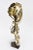 Vintage Signed Karl Schmidt Brass and Hammered Alpaca Silver Sculpture, Austria, 1980's For Sale In Miami - Image 6 of 12