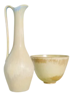Swedish Ceramic Vessels by Gunnar Nylund for Rörstrand, 1950s, Set of 2