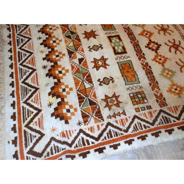 Textile 1960s Vintage Belgian Savonnerie Rug For Sale - Image 7 of 9