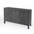 Chatham 60 in. W Rectangular Raffia 3 Door Sideboard, Charcoal Raffia For Sale - Image 9 of 9