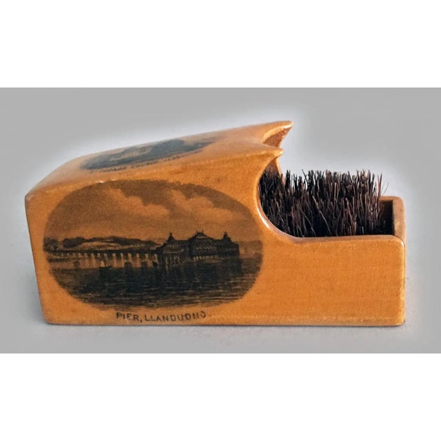 Gold Antique Mauchline Ware Pen Wipe For Sale - Image 8 of 8