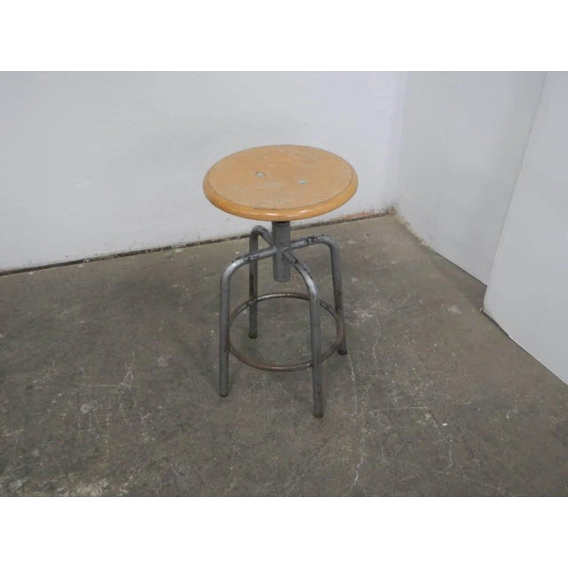 Vintage Four-Foot Stool, 1960 For Sale - Image 10 of 10