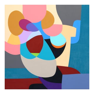 Libra - Abstract Colorful Geometric Shapes Original Artwork by Federico Pinto Schmid For Sale