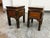 Wood Antique Provincial Chinese Side Tables, Pair For Sale - Image 7 of 12
