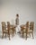 Set of Four Biedermeier Armchairs with Patterned Upholstery, Antique, France, Early 20th Century For Sale - Image 4 of 9