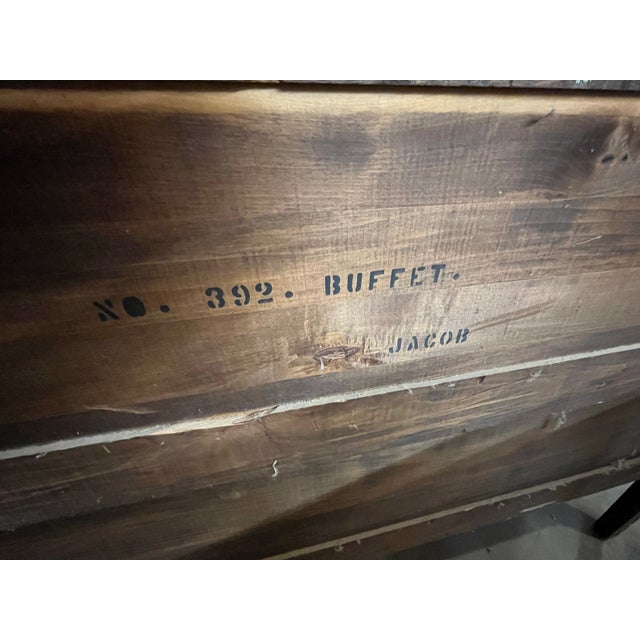 Chestnut Antique Sideboard/Buffet For Sale - Image 8 of 12