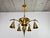 Vienna Secession Brass Chandelider by Dagobert Peche, 1890s For Sale - Image 5 of 9