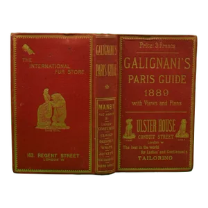 "Galignani's Paris Guide 1889 With Views and Plans" 1889