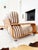 70s Mario Bellini Cassina "Pianura" style Oak Two Seater Sofa Loveseat (2 of 2) For Sale - Image 6 of 18