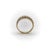 Metal Vintage 14k Gold Diamond Encrusted Band, Size 5.5 For Sale - Image 7 of 10