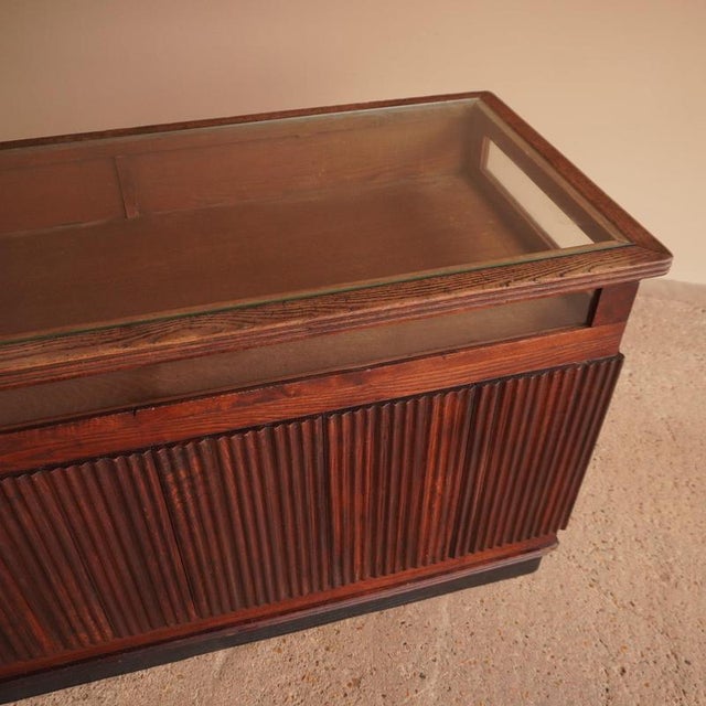 Fluted Shop Counter Kitchen Island For Sale - Image 3 of 18