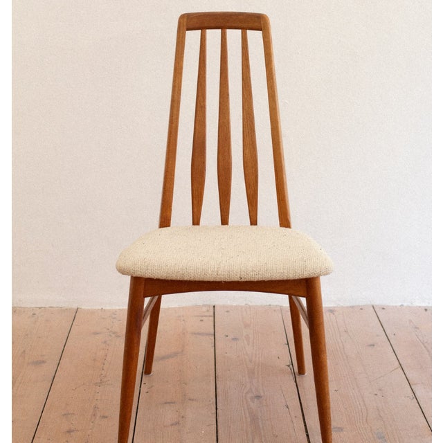 Vintage Eva Dining Chairs by Niels Koefoed for Hornslet Møbelfabrik, 1960s, Set of 5 For Sale - Image 6 of 7