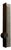 Oculus X Floor Lamp in Oxidized Iron & Travertine by D´ARK Atelier For Sale