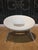 1990s White Scoop Chair by Starke For Sale - Image 6 of 6