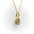 This beautiful pear-shaped diamond is elegantly set in an 18k yellow gold collet setting—one of the oldest gemstone...