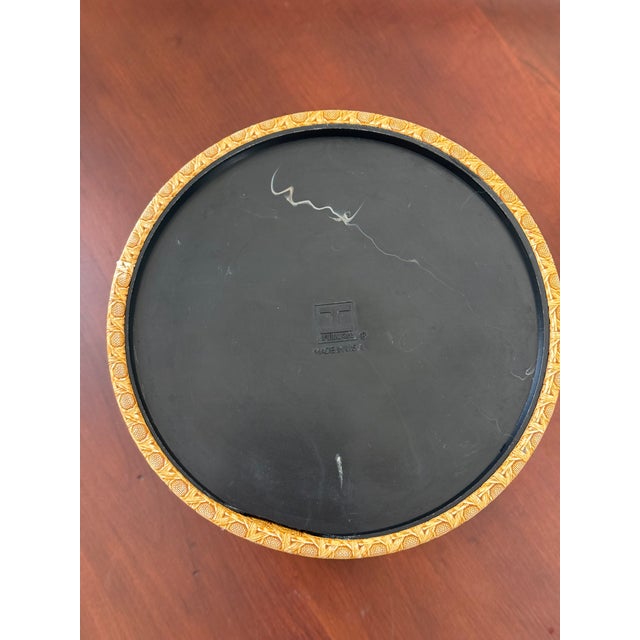 Plastic Mid-Century Cane Pattern Bucket For Sale - Image 7 of 10