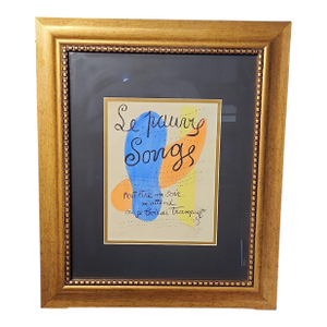 Fernand Leger Le Pauvre Songe Original Limited Edition Lithograph