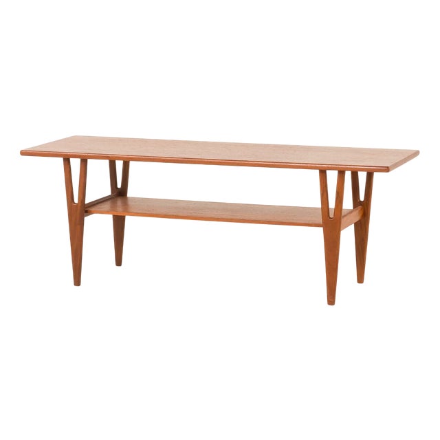 Vintage Danish Coffee Table by Kurt Østervig, 1960s For Sale