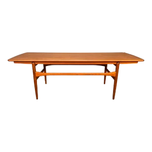 Vintage Danish Mid Century Modern Teak Coffee Table by Arrebro Mobler