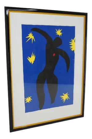 Vintage Abstract Poster Icarus by Henri Matisse, 1990s