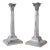 Hawksworth, Eyre & Co LTD Georgian Sterling Silver Candlesticks, Sheffield 1905 For Sale