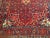 Vintage Persian Bidar area or gallery rug in a medallion floral pattern from the early 1900s. The carpet has a central...