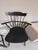 American 1930s Nichols & Stone Co Comb Back Arm Chairs (Two) For Sale - Image 3 of 10
