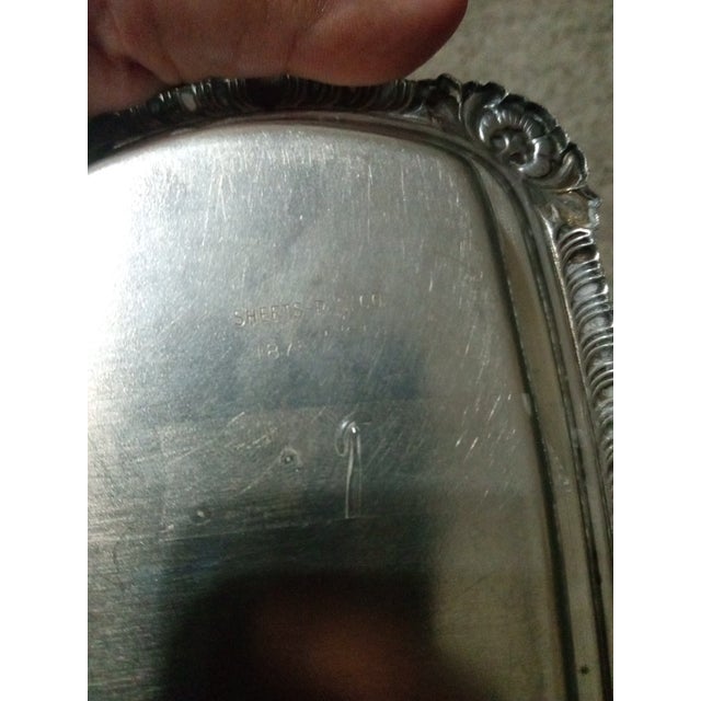 Victorian Gorgeous Rockford- Sheets 1875 Silver Victorian Style Butter Dish. For Sale - Image 3 of 7