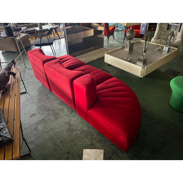 Model 9000 Modular Sofa attributed to Tito Agnoli for Arflex, 1970s, Set of 3 For Sale - Image 3 of 4