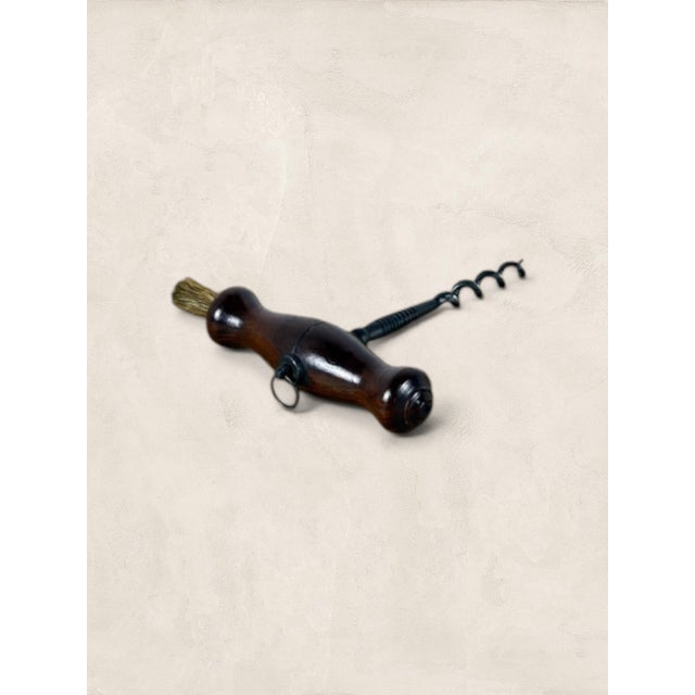 Victorian Antique English Walnut Cork Screw For Sale - Image 3 of 5