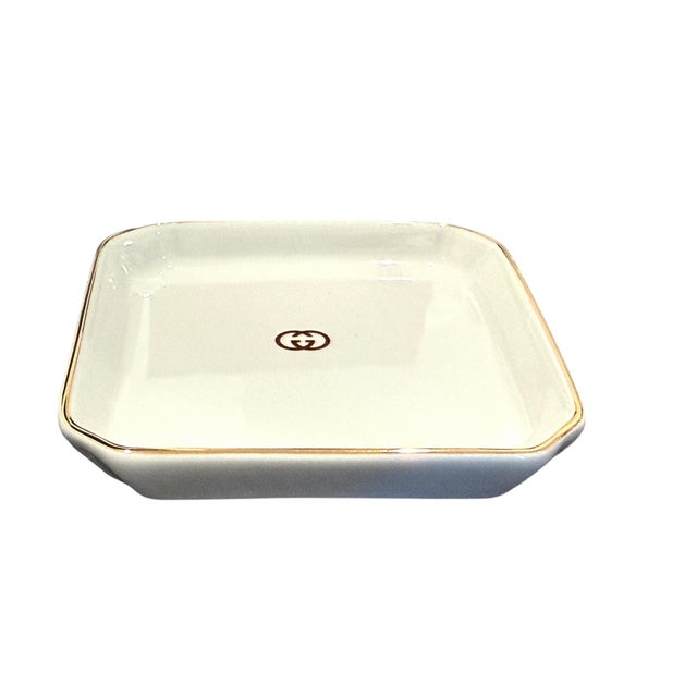 Gucci Coasters With Holder Italy 1970's For Sale In Miami - Image 6 of 12