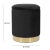 Zoe Black Velvet Storage Ottoman For Sale In Los Angeles - Image 6 of 8