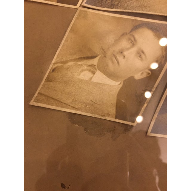 Glass 1928 Ottoville High School Class Photo, Framed For Sale - Image 7 of 13